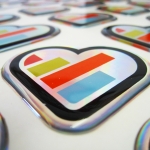 Sticker "laboriosam"